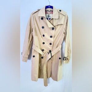 Source Unknown Beige Double-Breasted Trench Coat BNWT size Large
